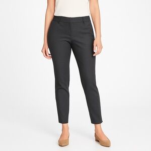 OLD NAVY Pixie Pants Dark Gray Slim Fit Trouser Ankle 12 Regular